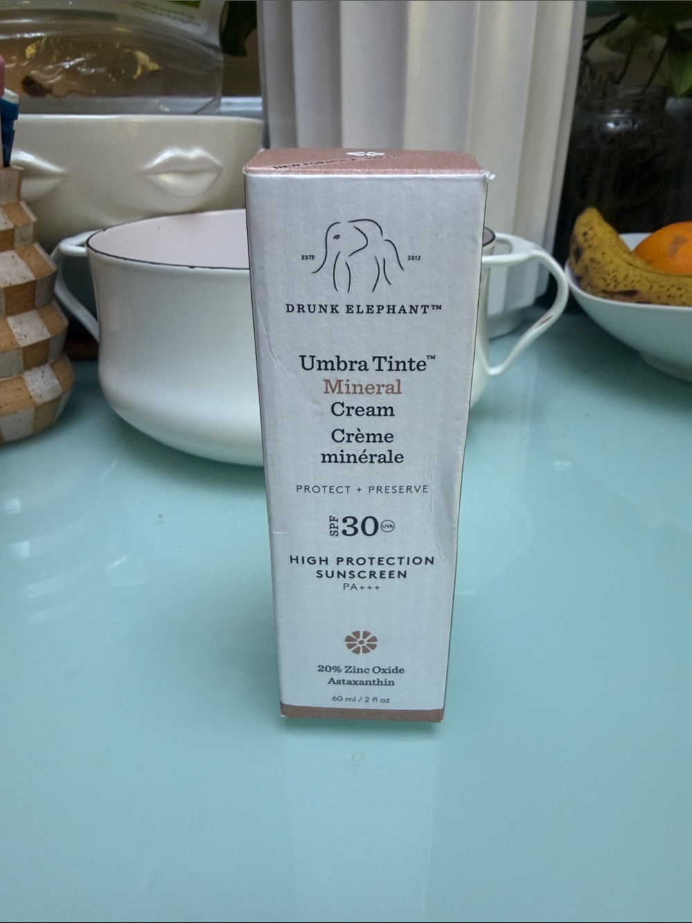 Umbra Tinte Drunk Elephant Mineral Cream Sunscreen SPF 30 High Protection